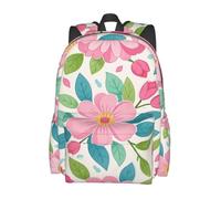 Charming Floral Patterns Laptop Backpack Works Zaini viaggio Daypack