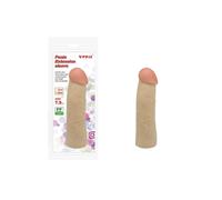 CHARMLY 8,5'' GUAINA FALLICA REALISTICA INDOSSABILE ESTENSORE PENE IN SILICONE