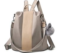 Charmore Zaino da Donna Antifurto Borse Nylon impermeabile Daypack Spalla per Viaggio Lavoro Scuola…