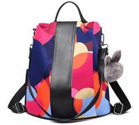 Charmore Zaino da Donna Antifurto Borse Nylon impermeabile Daypack Spalla per Viaggio Lavoro Scuola