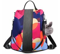 Charmore Zaino da Donna Antifurto Borse Nylon impermeabile Daypack Spalla per Viaggio Lavoro Scuola