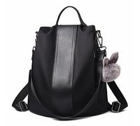 Charmore Zaino da Donna Antifurto Borse Nylon impermeabile Daypack Spalla per Viaggio Lavoro Scuola