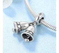 Charms Bead Accessori Per Campane Di Natale Da Donna Gioielli In Argento Sterling 925 Con Ciondoli Sottili Per Fare Gioielli Per Ragazze Adolescenti Fai Da Te Per Il Miglior Regalo Originale