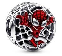 CHARMY´S Set di ciondoli Avengers in argento Sterling compatibile con braccialetti Pandora, perline e gioielli da donna con supereroi, Argento sterling, Non pietra preziosa