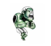 CHARMY´S Set di ciondoli Marvel Avengers in argento Sterling, compatibile con braccialetti Pandora, perline e gioielli da donna (Hulk)
