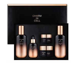 Charmzone Charm Incell Prestige 5Kinds Skin Care Set Antiaging Moisture K-Beauty