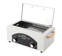 Charocean Sterilizzatore ad aria calda da 300 W, 2 l, sterilizzatore ad alta temperatura da 50 - 220 °C, sterilizzatore a calore secco compatto, 0 - 60 minuti, piccoli sterilizzatori per utensili per