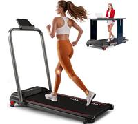 CharonFit Tappetino da corsa per casa, Walking Pad: con motore da 2,25 CV, capacità di carico di 100 kg e pendenza del 4% - P100PRO 1-10 km/h