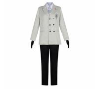 Charous Anime Game Persona 5 Cosplay Akechi Goro Costume, Unisex Uniforme Set Utilizzato Per Manga Perform Cosplay Regalo