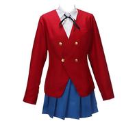 Charous Anime Manga TIGER × DRAGON Cosplay Aisaka Taiga Costume,JK Scuola Uniforme Set Usato Per Anime Toradora! Cosplay