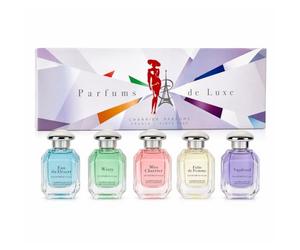 Charrier Parfums - "Parfums de Luxe" Cofanetto di 5 Eau de Parfum in miniatura 60 ml