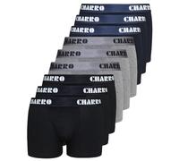 CHARRO Boxer da Uomo Colore Assortito Conf da 9 pz, 3B-Kronos, M