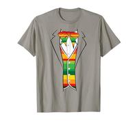 Charro Cinco De Mayo Costume Messicano Mariachi Smoking Outfit Maglietta