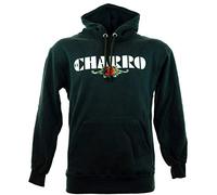 CHARRO El Felpa Classica con Cappuccio Unisex Nero L