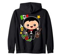 Charro Mexican Mariachi Hispanic Siesta Pride Souvenir Felpa con Cappuccio