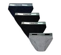 CHARRO Slip da Uomo Colore Assortito Conf da 4 pz, 4S-Zeus, M
