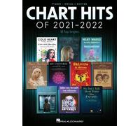 Chart Hits of 2021-2022: 18 Top Singles Arranged for Piano/Vocal/Gui (Tascabile)