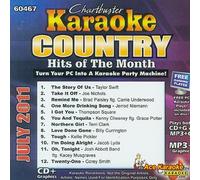 Chartbuster Karaoke - Country Hits Month July 2011
