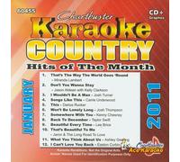 Chartbuster Karaoke - Country Hits of Month 01/2010