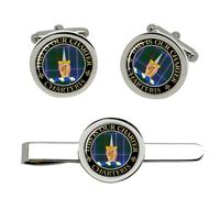 Charteris Clan Scozzese Gemelli E Fermacravatta Set