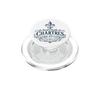 Chartres Eure-Et-Loir - Stampa decorativa con motivo floreale PopSockets PopGrip per MagSafe