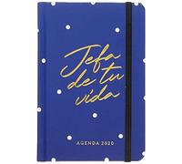 Charuca AGM09, Agenda settimanale 2020. Capo Navy. Mini, taglia unica, multicolore