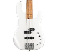 Charvel Pro-Mod San Dimas Bass PJ V CM Platinum Pearl - Basso elettrico a 5 corde