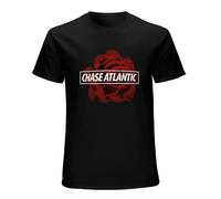 Chase Atlantic Rose Logo Classic T-Shirt Customized t Shirts t Shirts Kawaii Clothes Blacks Black S