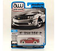 CHASE Auto World 1/64 Chevy Camaro 2010 Hurst Edition Diecast Models Car Red