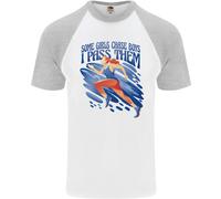 Chase Boys Running Marathon Cross Country Runner Mens S/S Baseball T-Shirt