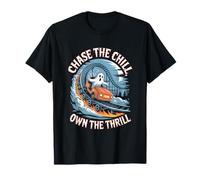 Chase the Chill Possedere il brivido Halloween Maglietta