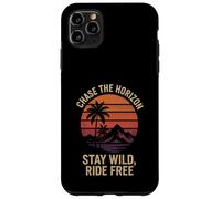 CHASE THE HORIZON STAY WILD RIDE FREE amante del campeggio escursionismo Custodia per iPhone 11 Pro Max