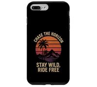 CHASE THE HORIZON STAY WILD RIDE FREE amante del campeggio escursionismo Custodia per iPhone 7 Plus/8 Plus
