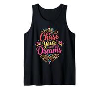 Chase Your Dream Inspirational Motivation Typography Canotta