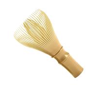 Chasen Natural Bamboo Wwisk | 100 bastoncini tradizionali, accessori per la corrispondenza, tè verde, strumento artigianale, ecologico, resistente, cerimonia utile, bevanda da bere, cucina