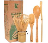 Chasen (Tea Whisk) and Chashaku (Hooked Bamboo Scoop) for preparing Matcha by JapanBargain