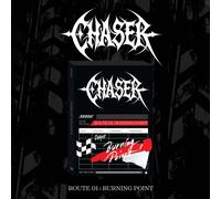 CHASER 1° Mini Album [ROUTE 01: BURNING POINT] TOTAL VER CD+Libro+Card+Poster