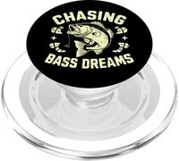 Chasing Bass Dreams Pesca alla spigola PopSockets PopGrip per MagSafe