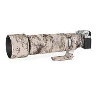 CHASING BIRDS Rivestimento impermeabile mimetico per Fujifilm XF 150-600 mm F5.6-8 R LM OIS WR, copertura protettiva antipioggia versione IV (griglia mimetica marrone, con TC)