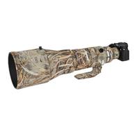 CHASING BIRDS Rivestimento impermeabile mimetico per lenti SIGMA 300-600 mm DG OS SPORTS copertura protettiva antipioggia (Reed Camouflage)