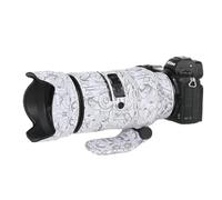 CHASING BIRDS Rivestimento impermeabile mimetico per lenti Tamron 50-400 mm F4.5-6.3 DI III VC VXD A067 copertura protettiva antipioggia (bianco elettrico, E-mount)