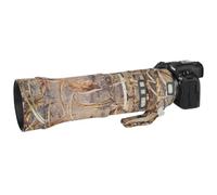 CHASING BIRDS Rivestimento impermeabile mimetico per obiettivo Canon EF 100-400 mm F4.5-5.6 L IS II USM, copertura protettiva antipioggia (Reed Camouflage, con EOS-R)