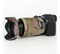 CHASING BIRDS Rivestimento impermeabile mimetico per obiettivo Canon RF 24-70 mm F2.8 L IS USM, copertura protettiva antipioggia versione IV (Desert Camouflage, con Extender RF 2X)