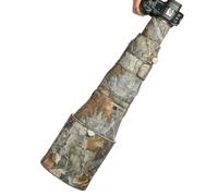 CHASING BIRDS Rivestimento impermeabile mimetico per obiettivo Canon RF 800 mm F5.6 L IS USM, copertura protettiva antipioggia (mimetico foresta, con estensore RF 1.4X)