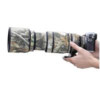 CHASING BIRDS Rivestimento impermeabile mimetico per obiettivo FujiFilm XF 100-400 mm F4.5-5.6 R LM OIS WR copertura protettiva antipioggia (albero giallo mimetico)