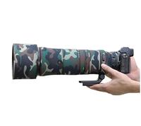 CHASING BIRDS Rivestimento impermeabile mimetico per obiettivo Nikon Z 180-600 mm f/5.6-6.3 VR (verde militare mimetico, con TC)