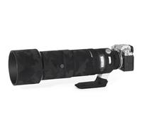 CHASING BIRDS Rivestimento mimetico impermeabile per Fujifilm XF 150-600 mm F5.6-8 R LM OIS WR, copertura protettiva antipioggia versione IV (nero ombreggiato, con TC)