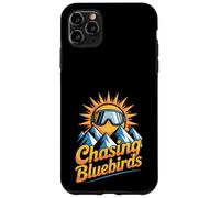 Chasing Bluebirds Sun Sci Snowboard Occhiali da sci Montagna Custodia per iPhone 11 Pro Max