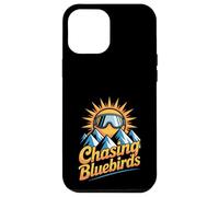 Chasing Bluebirds Sun Sci Snowboard Occhiali da sci Montagna Custodia per iPhone 12 Pro Max