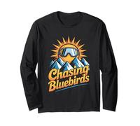 Chasing Bluebirds Sun Sci Snowboard Occhiali da Sci Montagna Maglia a Manica